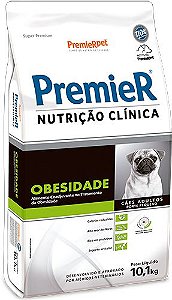 Ração Seca Premier Nutrição Clínica Porte Pequeno Adulto Obesidade