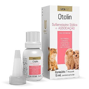 Otológico UCBVet Otolin 15ml