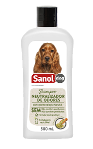 Shampoo Sanol Dog Neutralizador de Odores 500ml