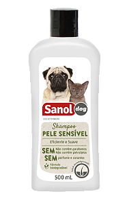 Shampoo Sanol Dog Pele Sensível 500ml