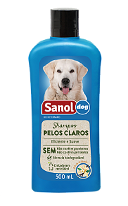 Shampoo para Pelos CLAROS Neutro 500ml - Club Dog