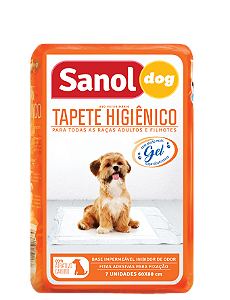 Tapete Higiênico Sanol Dog 80x60cm