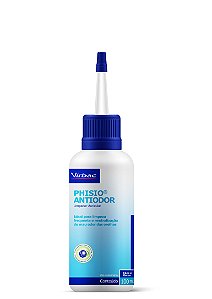 Otológico Virbac Phisio Anti-odor Limpador Auricular 100ml