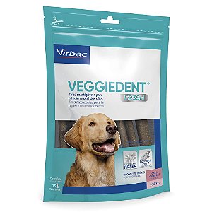 Tiras Mastigáveis Virbac VEGGIEDENT FR3SH para Cães Acima de 30Kg