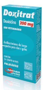 Antibacteriano Agener União Doxitrat 200mg 24 Comprimidos
