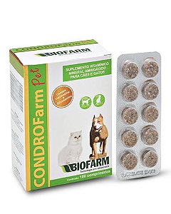 Suplemento Biofarm CondroFarm Pet 10 Comprimidos