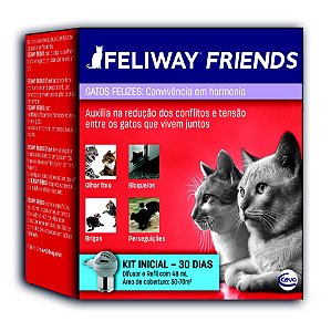 Comportamental Ceva Feliway Friends Aparelho Difusor com Refil 48ml