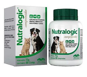 Suplemento Vetnil Nutralogic Pet 60 Comprimidos