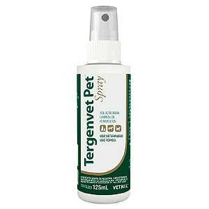 Dermatológico Vetnil Tergenvet Spray 125ml