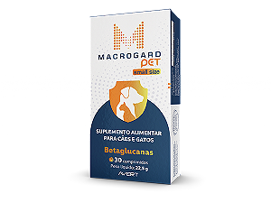 Suplemento Avert Macrogard Pet Small Size 30 Comprimidos