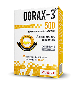 Suplemento Avert Ograx-3 30 Cápsulas
