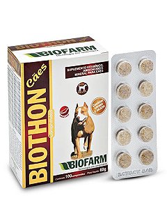 Suplemento Vitamínico Biofarm Biothon 100 Comprimidos