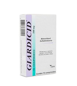 Vermífugo Cepav Giardicid 500mg