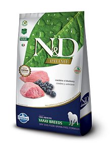 Ração Seca N&D Canine Pumpkin Adult Maxi sabor Cordeiro, Abóbora e Blueberry 10,1kg