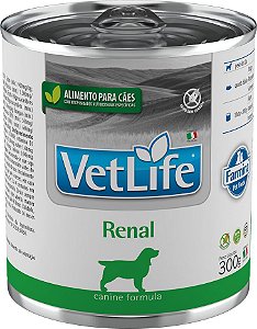 Alimento Úmido Lata Vet Life Canine Renal 300g