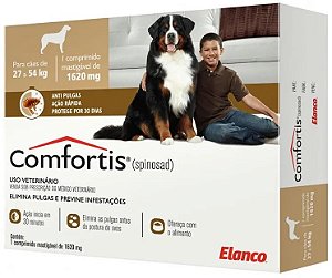 Antipulgas Elanco Comfortis 1620mg - Cães de 27 a 54kg