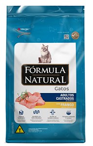 Ração Seca Fórmula Natural Gatos Castrados sabor Frango