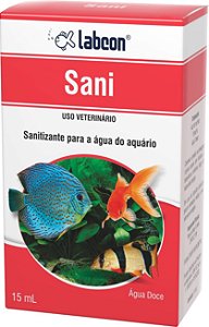 Sanitizante para a Água do Aquário Labcon Sani 15ml