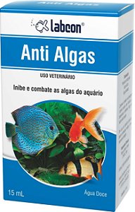 Inibe e Combate as Algas do Aquário Labcon Anti Algas