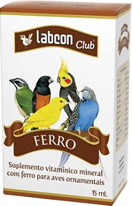 Suplemento Vitamínico Mineral Alcon Labcon Club Ferro 15ml
