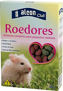 Ração para Roedores Alcon Club 500 gramas + biscoito + acessórios