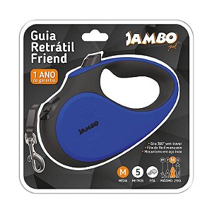 Guia Retrátil Jambo Friend Azul