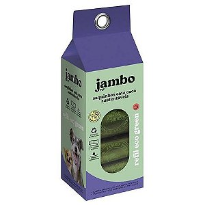 JB31038G Caixa com 8 Sacos Jambo Cata Caca Eco Green