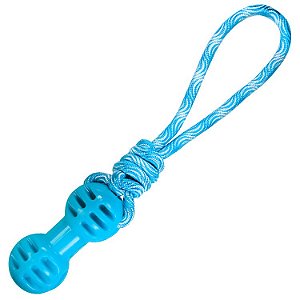 Brinquedo Jambo TRP Rope Dumbbel Azul