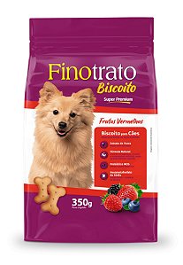 Biscoito Finotrato para Cães sabor Frutas Vermelhas 350g