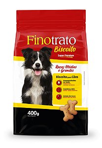 Biscoito Finotrato para Cães de Raças Médias e Grandes 400g