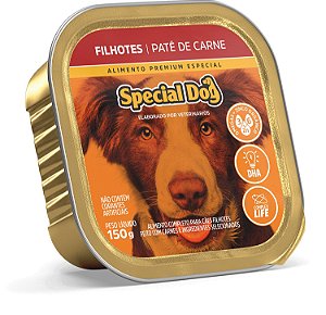 Alimento Úmido Patê Special Dog Filhote sabor Carne 150g