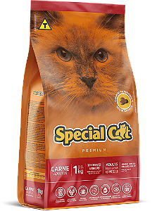 Ração Seca Special Cat Adulto sabor Carne