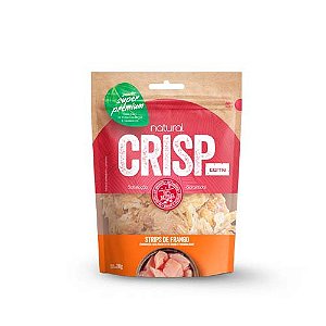 Petisco Natural Crisp Cães sabor Strips de Frango