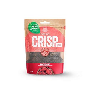 Petisco Natural Crisp Gatos sabor Iscas Bovinas 20g