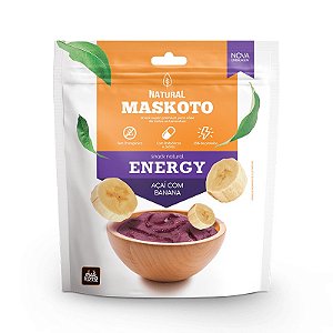 Petisco Natural Maskoto Energy Cães sabor Açai com Banana