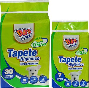 Tapete Higiênico BBB Pet Aroma de Limão 60x90cm