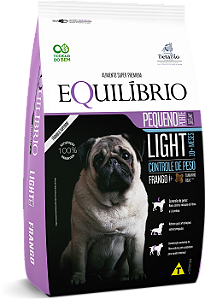 Ração Seca Equilíbrio Cães Adultos Porte Pequeno Light sabor Frango