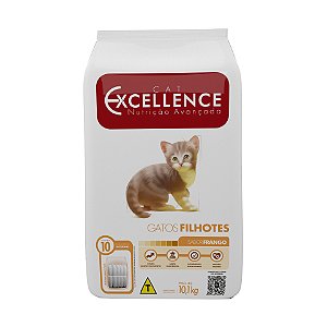 Ração Seca Cat Excellence Filhotes sabor Frango