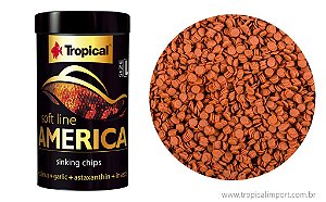 Ração Tropical Soft Line America G Chips