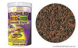 Cichlid Red & Green Tropical Medium Sticks