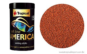 Ração Tropical Soft Line America P Sticks