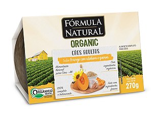 Alimento Natural Fórmula Natural Organic Cão Adulto sabor Frango com Abóbora e Quinoa 270g