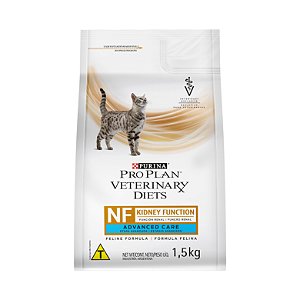 Ração Seca Pro Plan Veterinary Diets Gato NF Função Renal Estágio Avançado 1,5kg
