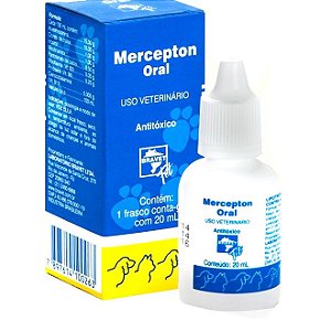 Antitóxico Bravet Pet Mercepton Oral 20ml