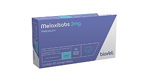 Anti-inflamatório Biovet Meloxitabs 10 Comprimidos