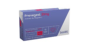 Anticoncepcional Biovet Prevegest 12 Comprimidos