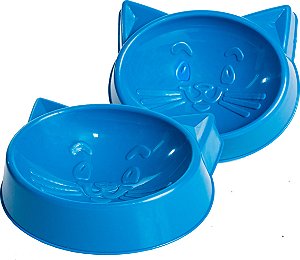 Comedouro Jel Plast Cara de Gato Ref. 122