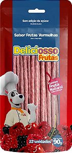 Palito Deliciosso Frutas sabor Frutas Vermelhas 90g 22 Unidades