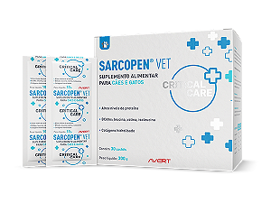 Suplemento Avert Sarcopen Vet 30 Sachês de 10g