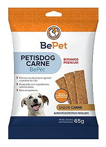 Suplemento BePet Petisdog Carne 65g